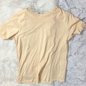 Zara Drop Cut T-Shirt XL